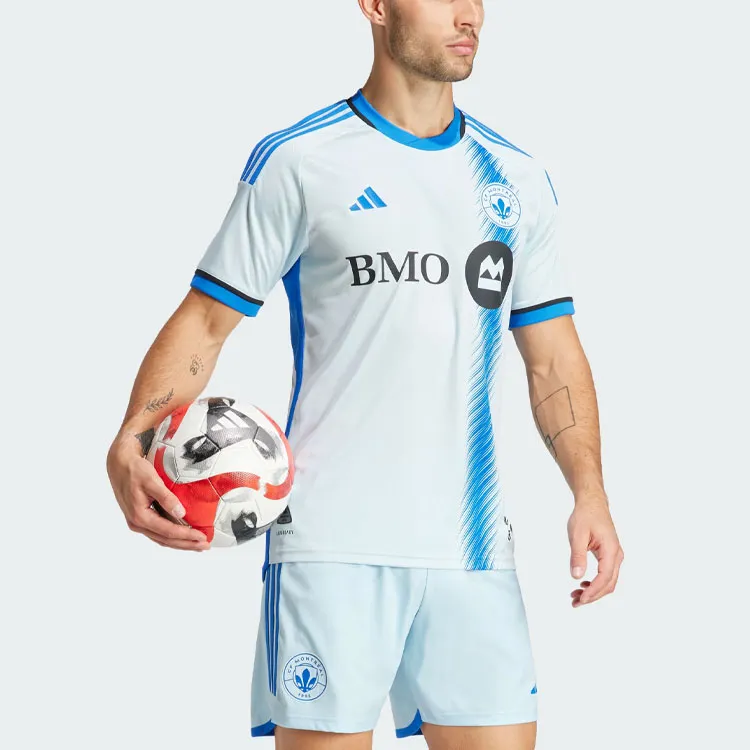 Adidas Cf Montreal 24/25 Away Authentic Jersey Soccer Jerseys Player Edition Montreal Away Men's Light Blue-4
