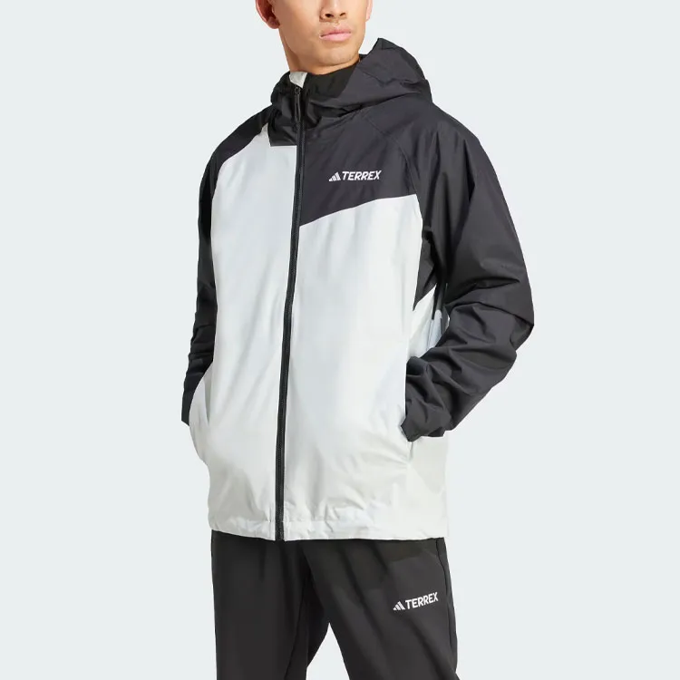 Adidas Terrex Multi 2l Rain.Rdy Jacket Jackets Coats Men's Magical Silver-1