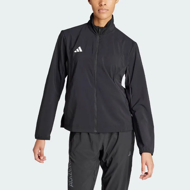 Adidas ESSENTIALS Adizero Essentials Jacket Jackets Coats Women's Black-1