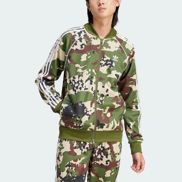 Adidas Originals Camo Sstr Track Top Jackets Coats Men's Wild Pine-1
