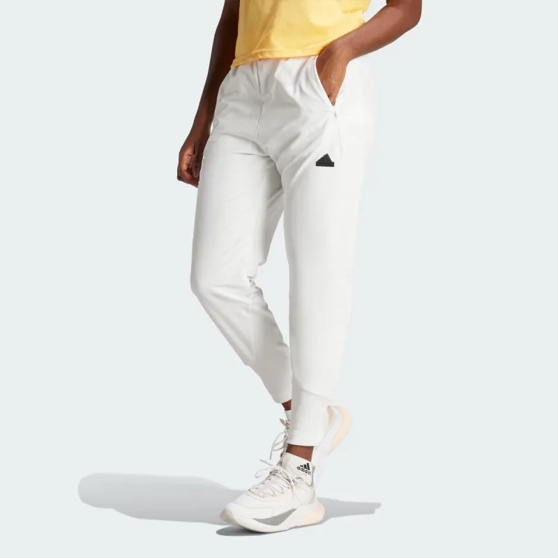 Adidas Z.N.E. Woven Pants Woven Sweatpants Women's White-1