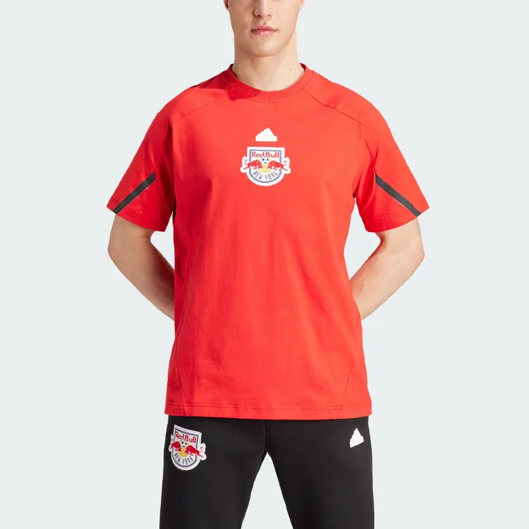 Adidas Free Shipping With AdiClub New York Red Bulls Designed For Gameday Travel Tee-1