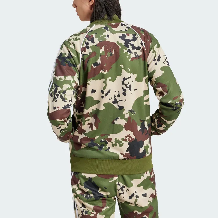 Adidas Originals Camo Sstr Track Top Jackets Coats Men's Wild Pine-2