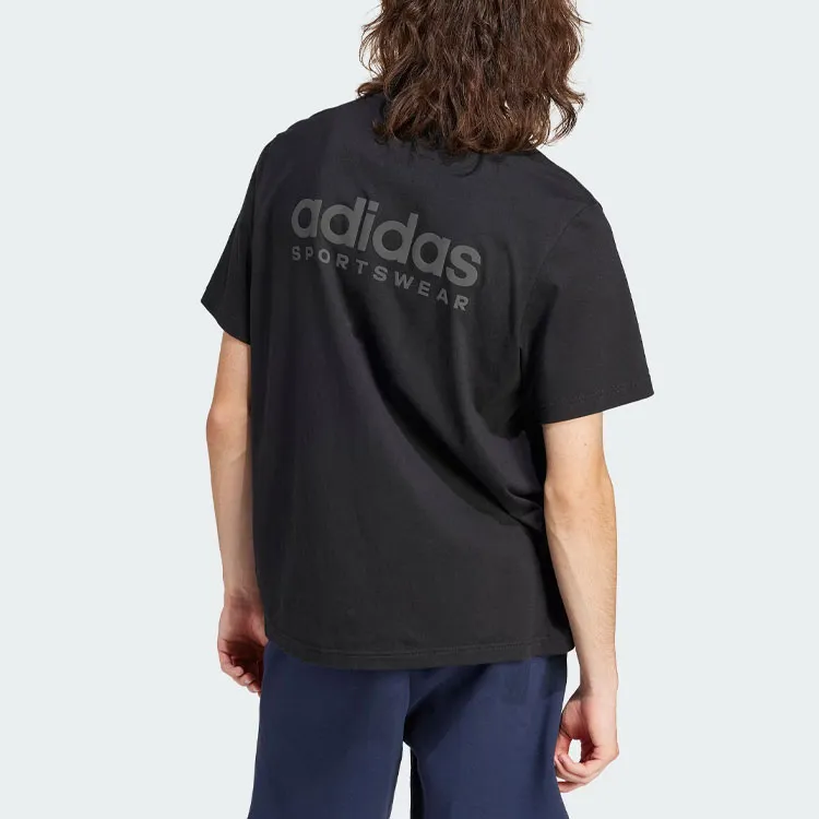 Adidas T Shirts Men Black-2