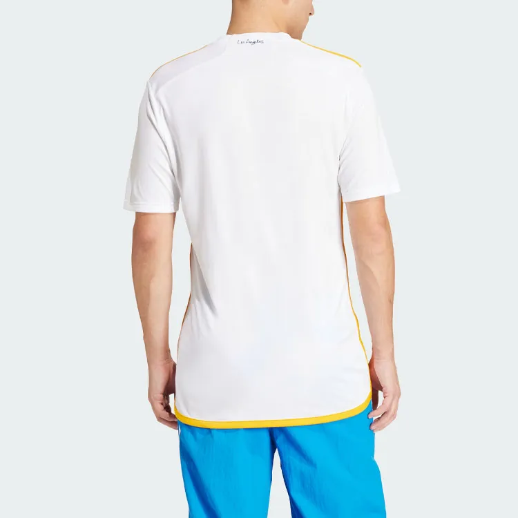 Adidas La Galaxy 24/25 Home Jersey Soccer Jerseys Fan Edition Los Angeles Galaxy Home Men's White-4