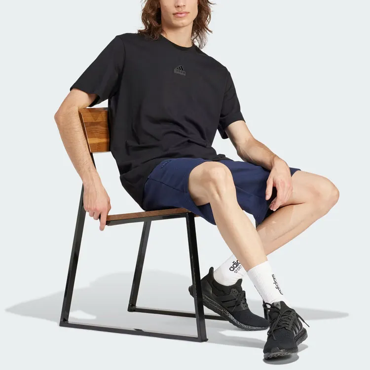 Adidas T Shirts Men Black-3