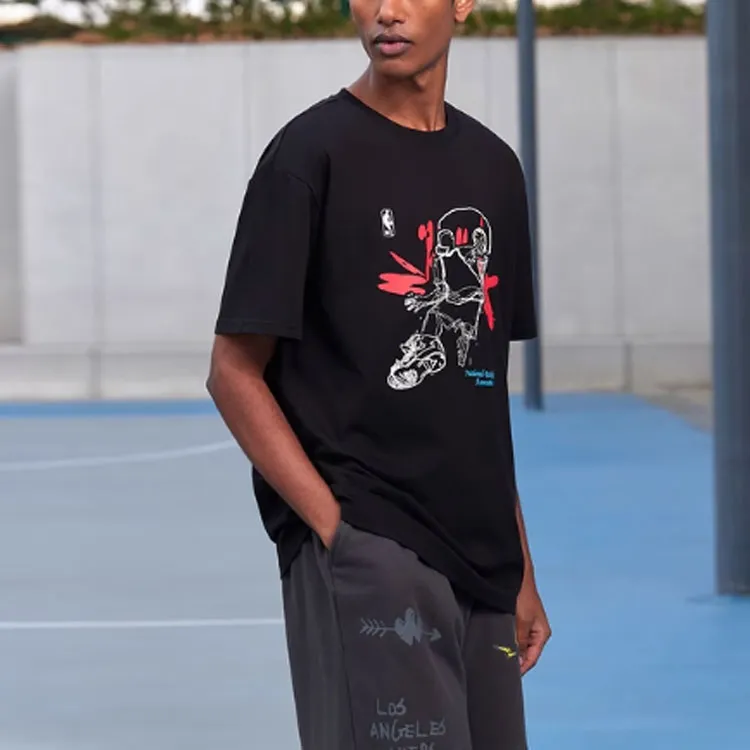 NBA Alliance Edition T Shirts Unisex Black-6