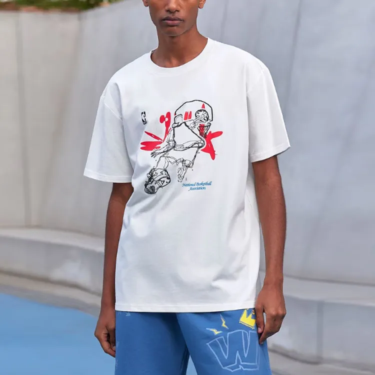 NBA Alliance Edition T Shirts Unisex White-2