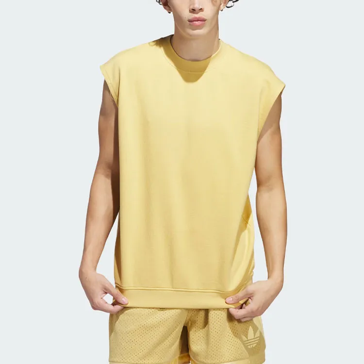 Adidas Originals Tank Tops Unisex Light Yellow-1