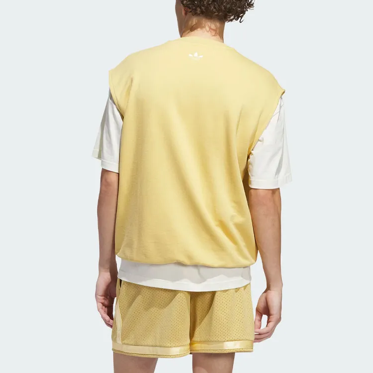 Adidas Originals Tank Tops Unisex Light Yellow-3