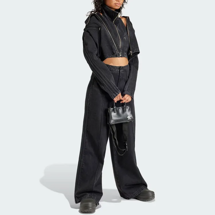 Adidas Originals Fashion Montreal Denim Cropped Vest-3
