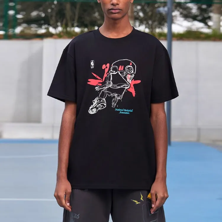 NBA Alliance Edition T Shirts Unisex Black-2