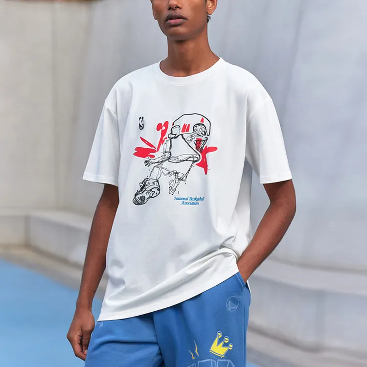 NBA Alliance Edition T Shirts Unisex White-4