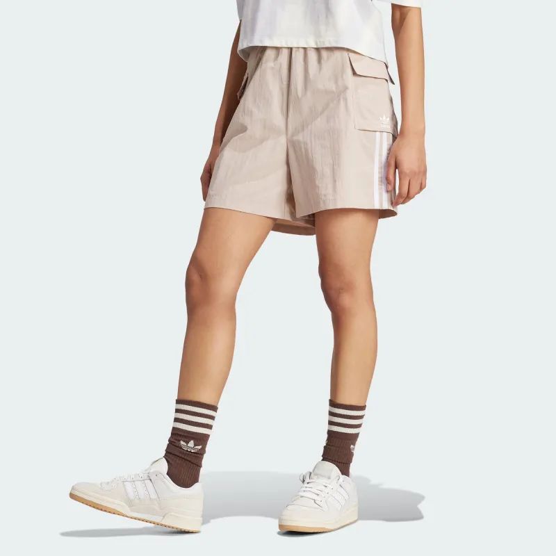 Adidas Originals 3 Stripes Cargo Track Shorts-1
