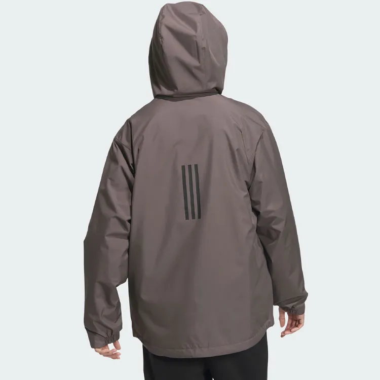 Adidas Woven Jacket Jackets Coats Men's Charcoal Gray-2