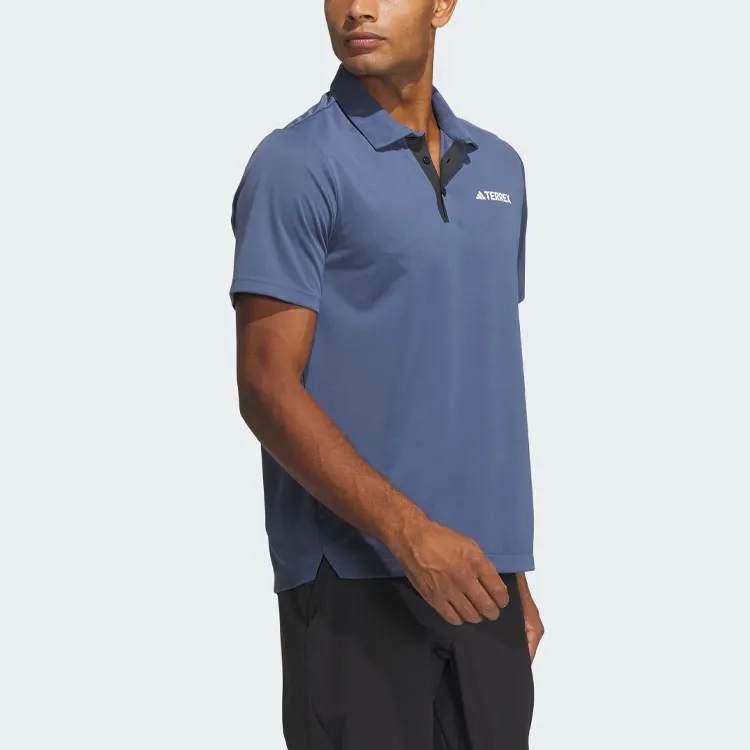 Adidas Basic Polygiene Polo Shirt Polo Shirt Men's Ink Blue-3