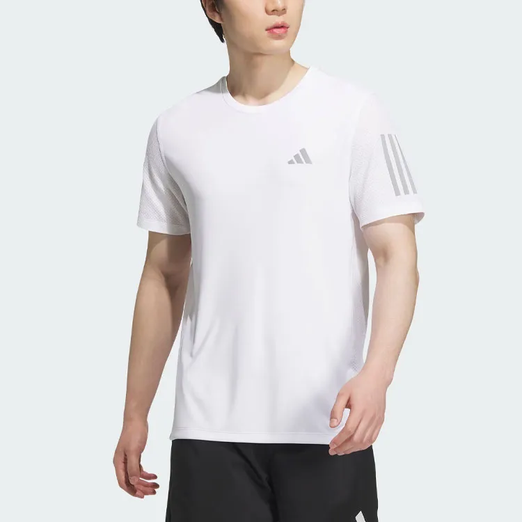 Adidas T Shirts Men White-1