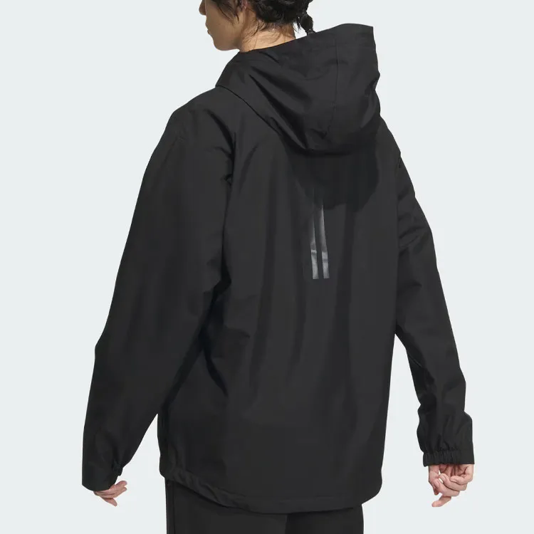 Adidas Woven Jacket Jackets & Coats Men's Black-2