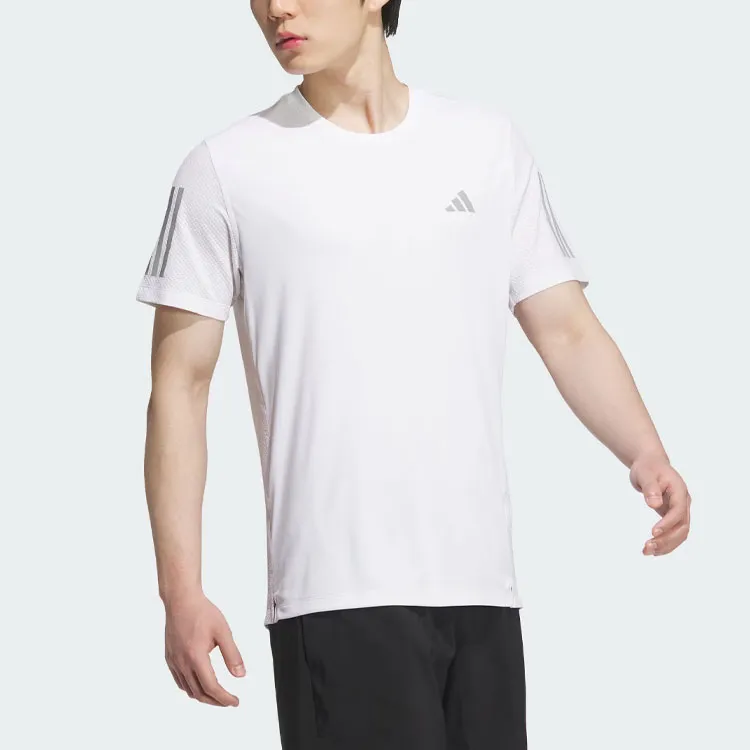 Adidas T Shirts Men White-3