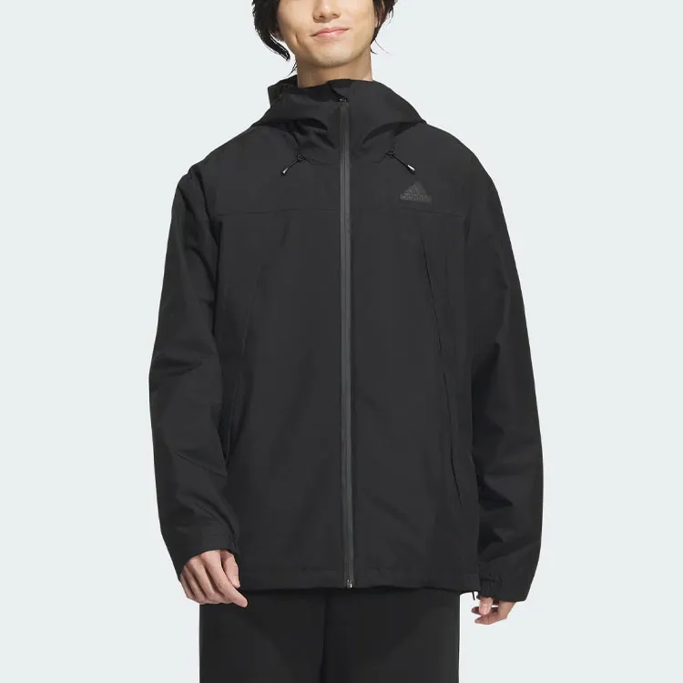 Adidas Woven Jacket Jackets & Coats Men's Black-1