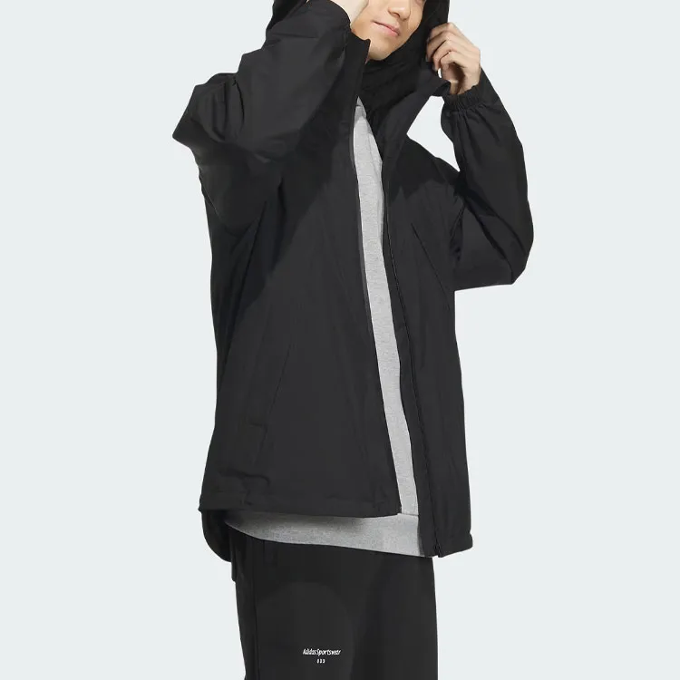 Adidas Woven Jacket Jackets & Coats Men's Black-3