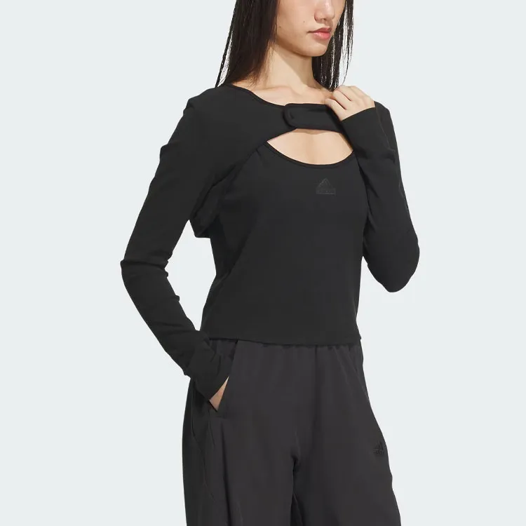 Adidas T Shirts Women's Black-3