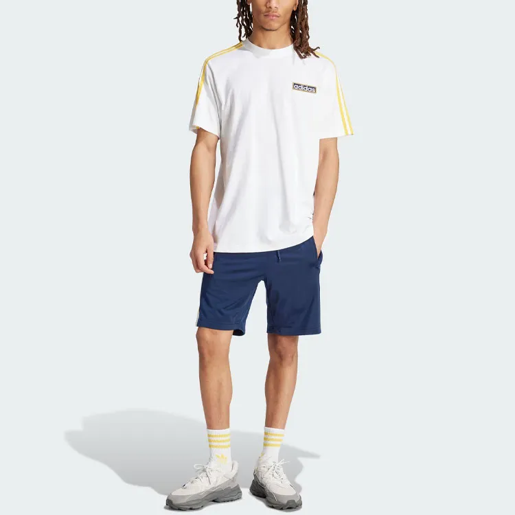 Adidas Originals ADICOLORADIBREAK T-Shirt Men's Yellow White-3