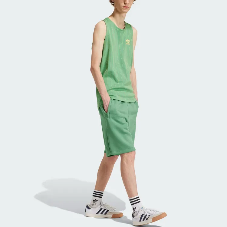 Adidas Originals Essential Trefoil Essentials Shorts Casual Shorts Men's Green-3