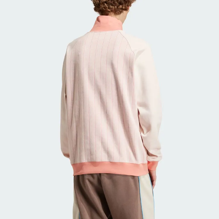 Adidas Originals Premium 1/2 Zip Track Top Jackets Coats Men's Pink-2