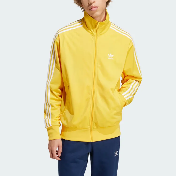 Adidas Originals Classics Firebird Adicolor Classics Firebird Track Top Jackets & Coats Men's Yellow-1