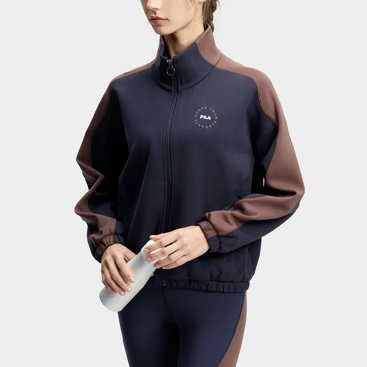 FILA Jackets Coats Women's Dark Constellation Blue-3