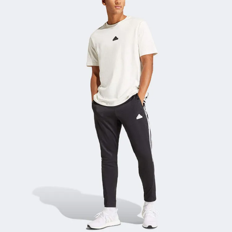 Adidas Tiro Knitted Fabric Vintage Sweatpants Men's Black-2