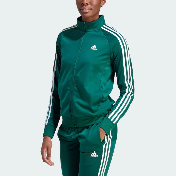 adidas Primegreen Essentials Track Jacket Green-1