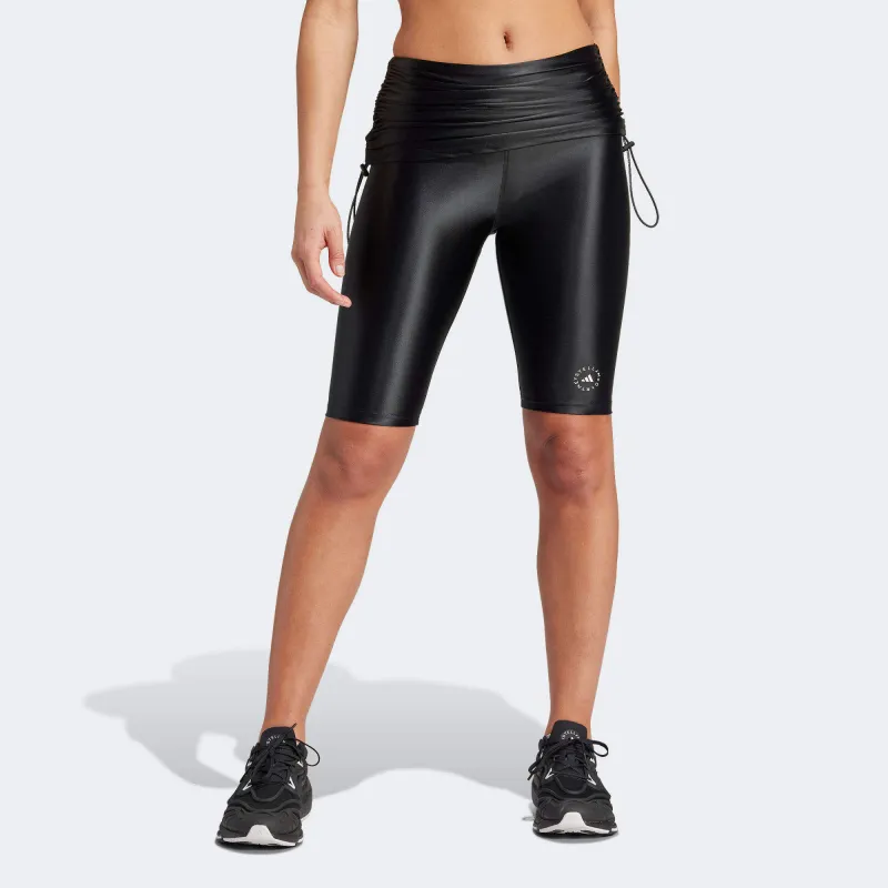 Adidas By Stella Mccartney Drawstring Cycling Shorts-1