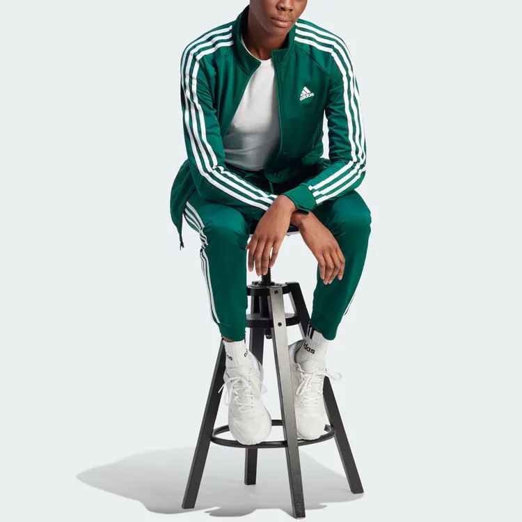 adidas Primegreen Essentials Track Jacket Green-3