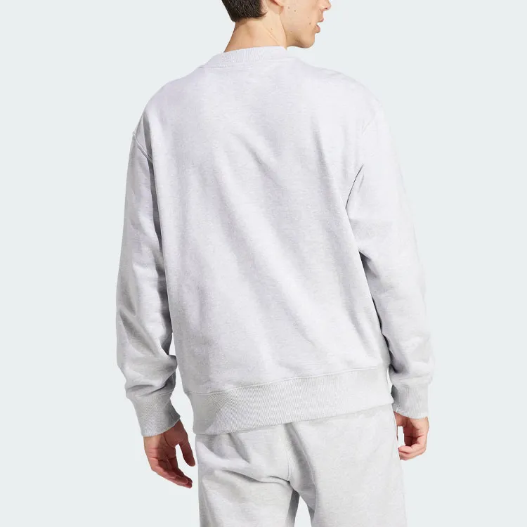 Adidas Originals ADICOLOR Series Contempo Crew Sweatshirt Sweatshirt Men's Light Heather Gray-4