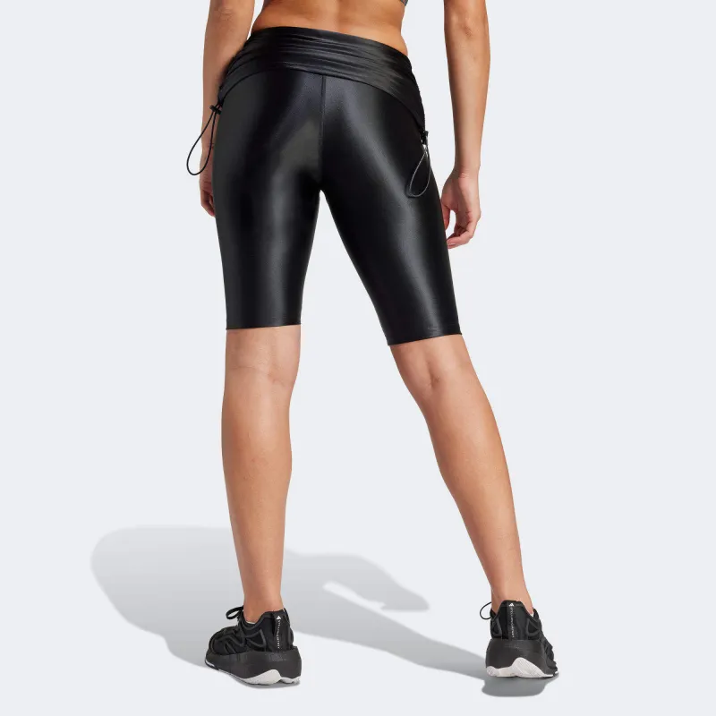 Adidas By Stella Mccartney Drawstring Cycling Shorts-2