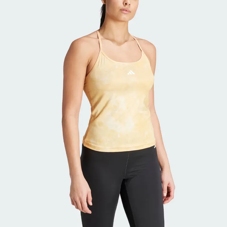 Adidas ESSENTIALS Tank Tops Women's Yellow-3