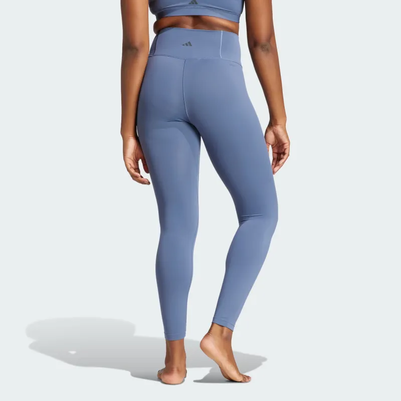 Adidas All Me 7/8 Leggings Athletic Trousers Women's Blue-2