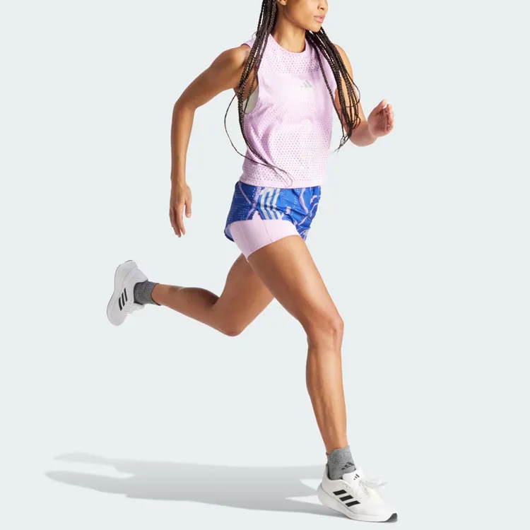 Adidas BREAK THE NORM Sports Shorts Women's Blue-3