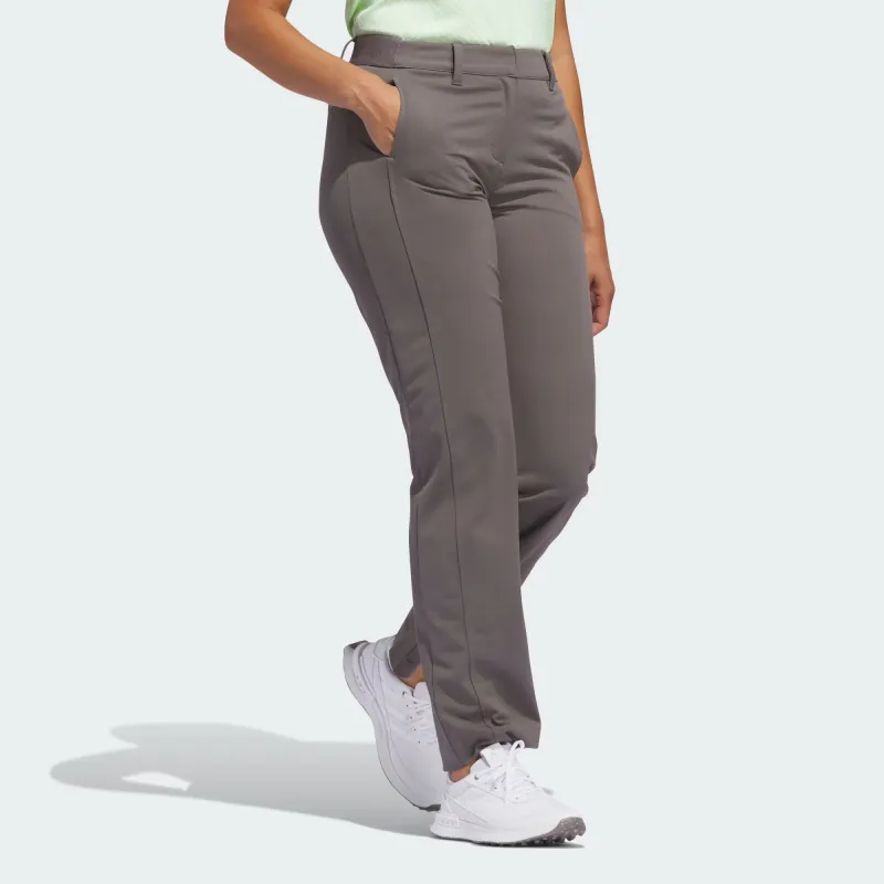 Adidas Ultimate365 Tour Twistknit Tracksuit Bottoms Knitted Sports Pants Women's Charcoal Gray-3