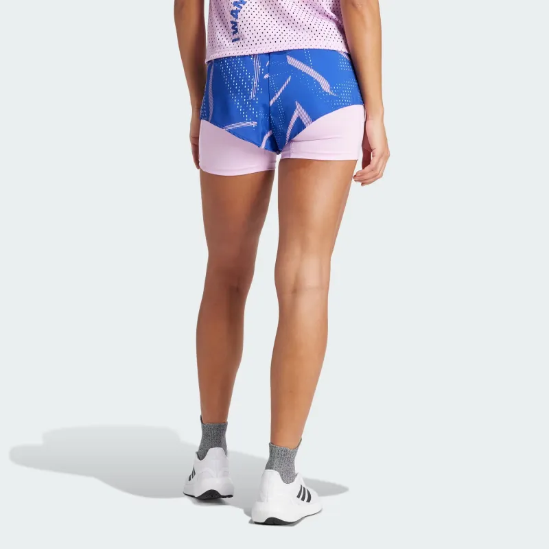 Adidas BREAK THE NORM Sports Shorts Women's Blue-2