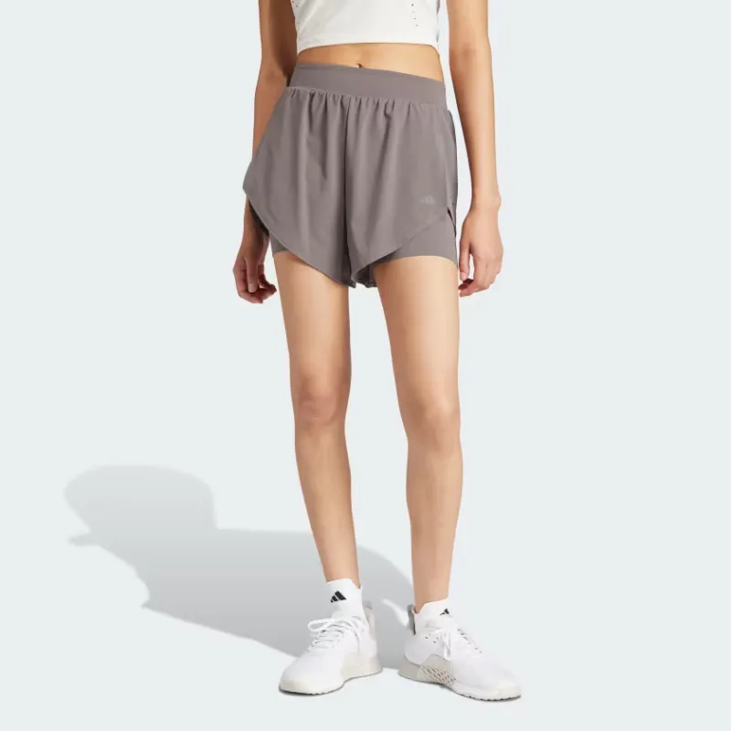 Adidas Free Shipping With AdiClub Designed For Training HEAT.RDY Hiit 2 in 1 Shorts-1