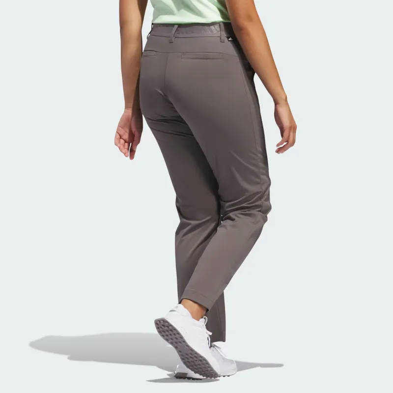 Adidas Ultimate365 Tour Twistknit Tracksuit Bottoms Knitted Sports Pants Women's Charcoal Gray-2