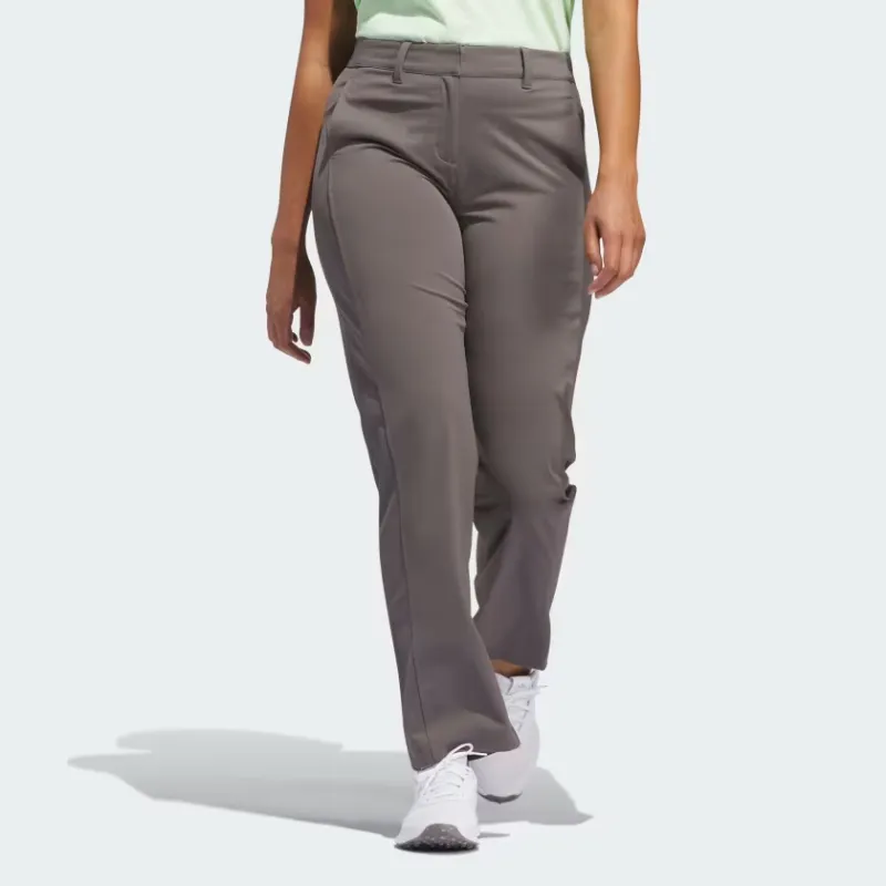 Adidas Ultimate365 Tour Twistknit Tracksuit Bottoms Knitted Sports Pants Women's Charcoal Gray-1