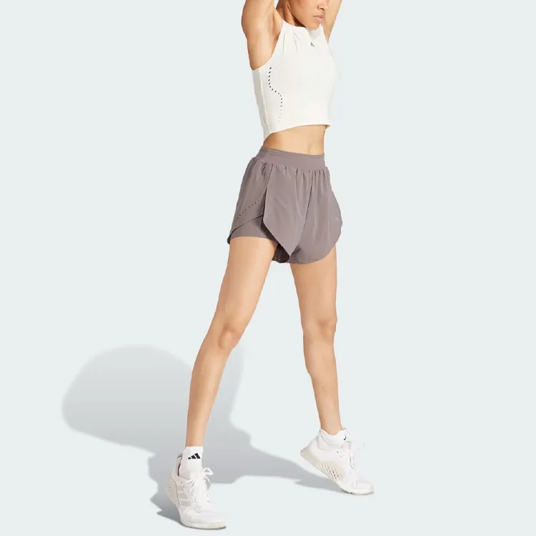 Adidas Free Shipping With AdiClub Designed For Training HEAT.RDY Hiit 2 in 1 Shorts-3