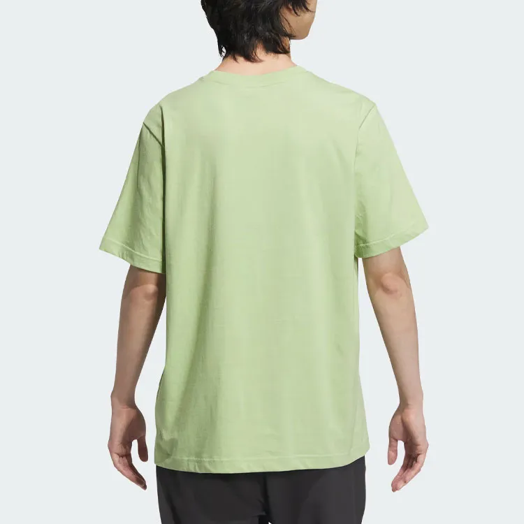 Adidas T Shirt Unisex Magical Yellow Green-3
