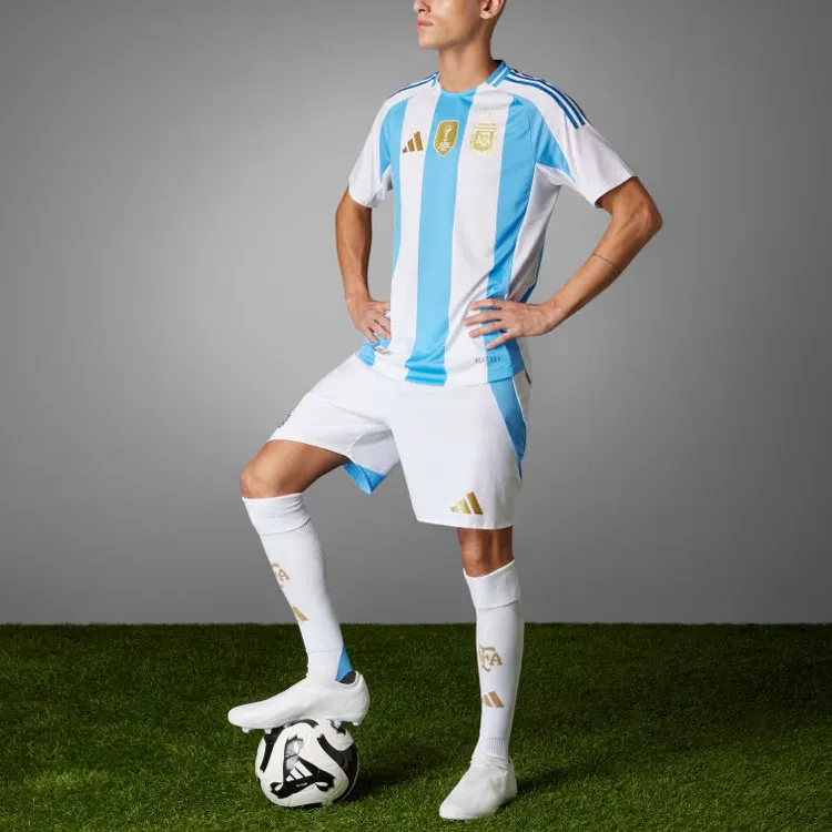 Adidas Argentina 2024 Home Authentic Messi Jersey-4