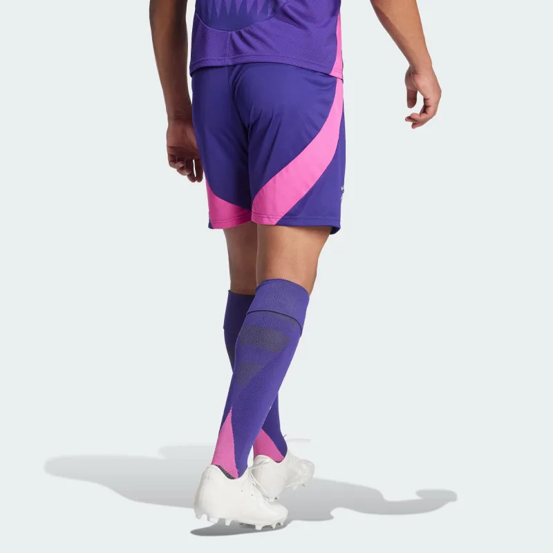 Adidas Germany 24 Away Shorts Soccer Bottom Fan Edition, German National Team, Away Men's Collegiate Purple-2