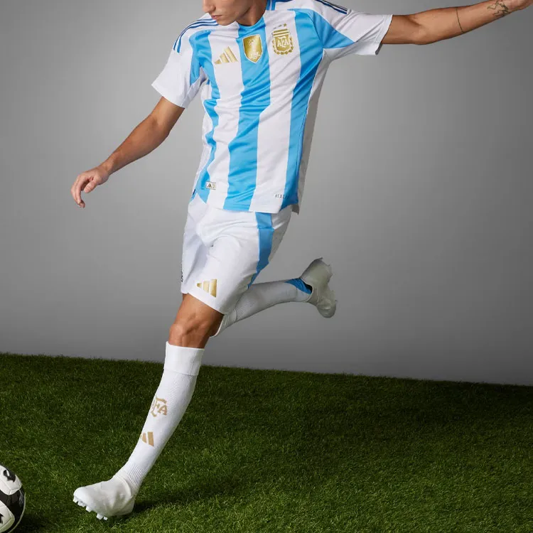 Adidas Argentina 2024 Home Authentic Messi Jersey-5